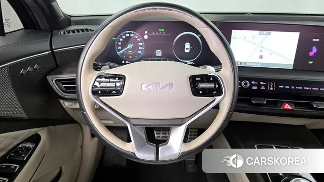 Kia K8 Hybrid 2023 Белый из Кореи, фото 4