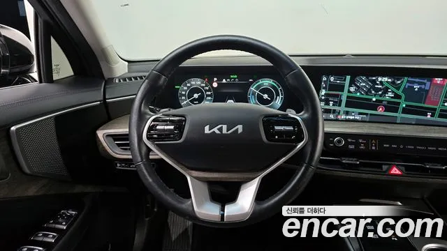 Kia K8 Hybrid 2022 Черный из Кореи, фото 4