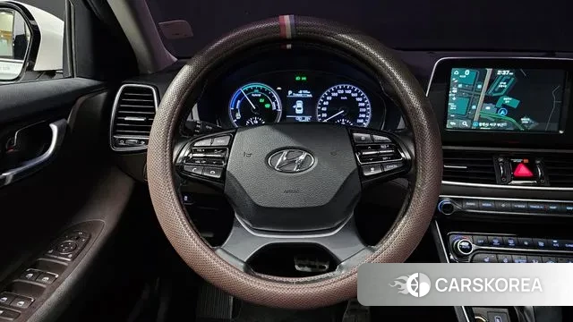 Hyundai Grandeur IG Hybrid 2018 Белый из Кореи, фото 4