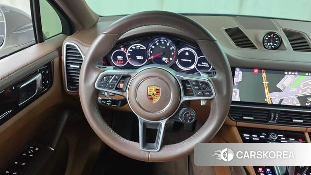 Porsche Cayenne (PO536) 2020 Серебристо-серый из Кореи, фото 4