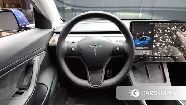 Tesla Model 3 2021 Синий из Кореи, фото 4