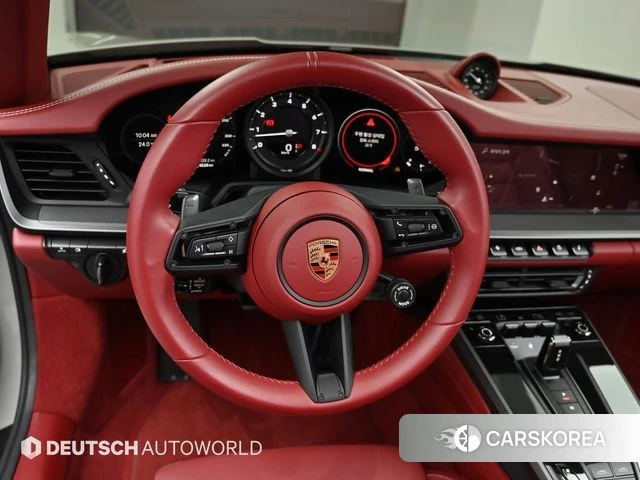 Porsche 911(992) 2024 Серебристо-серый из Кореи, фото 4