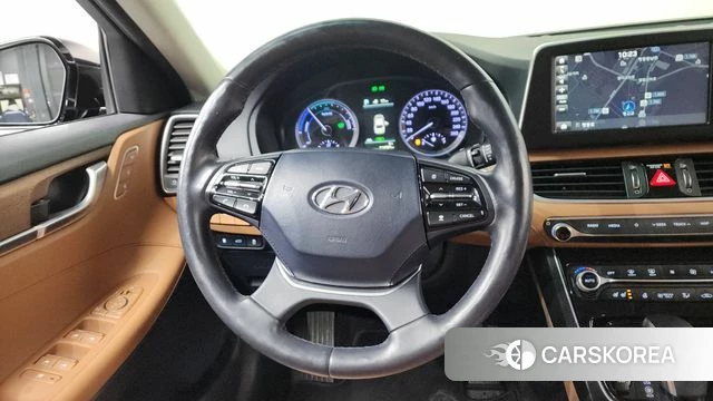 Hyundai Grandeur IG Hybrid 2019 Черный из Кореи, фото 4