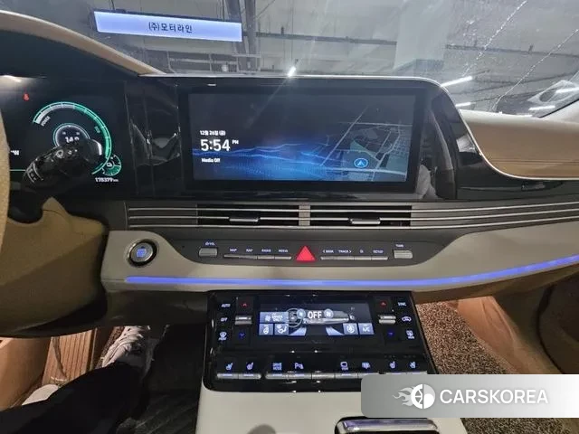 Hyundai The New Grandeur IG Hybrid 2020 Черный из Кореи, фото 4