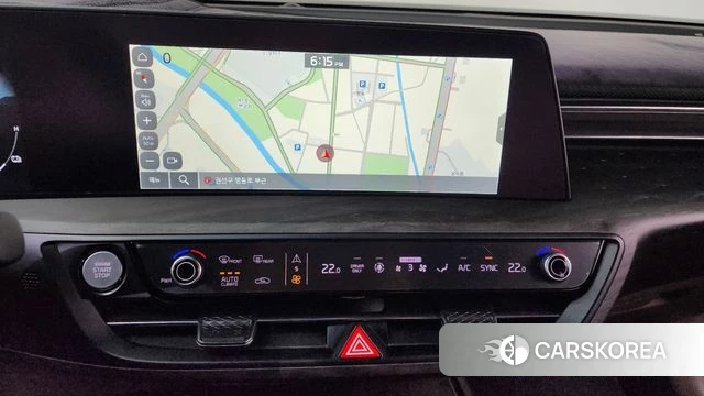 Kia K8 Hybrid 2021 Черный из Кореи, фото 4