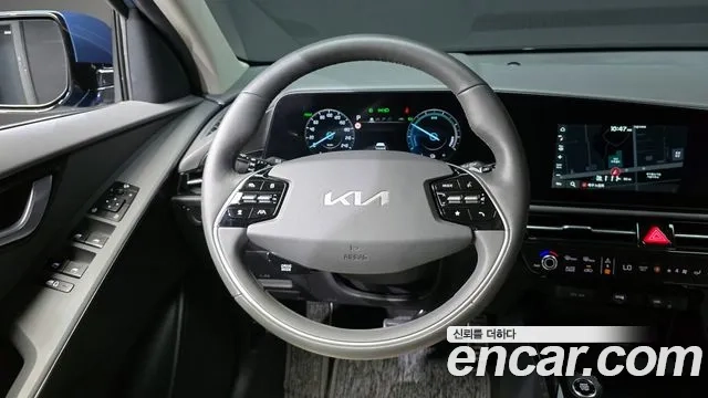 Kia Di Ol Nu Niro 2022 Синий из Кореи, фото 4
