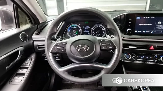 Hyundai Sonata Hybrid (DN8) 2020 Серебряный из Кореи, фото 4