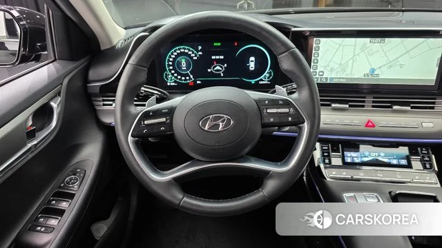 Hyundai The New Grandeur IG Hybrid 2022 Черный из Кореи, фото 4