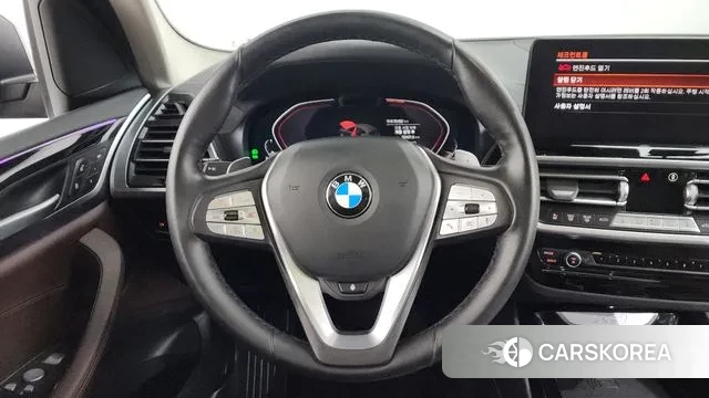 BMW X3 (G01) 2022 Черный из Кореи, фото 4