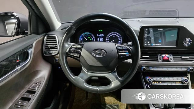 Hyundai Grandeur IG Hybrid 2018 Серый из Кореи, фото 4