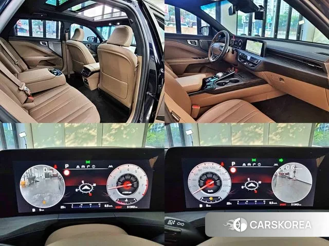 Kia K8 2021 Синий из Кореи, фото 4