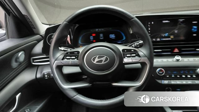 Hyundai The New Avante (CN7) 2023 Черный из Кореи, фото 4
