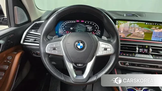 BMW X7 (G07) 2021 Черный из Кореи, фото 4