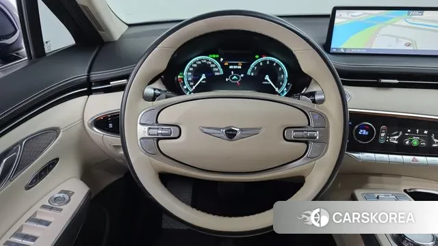 Genesis GV70 2021 Синий из Кореи, фото 4
