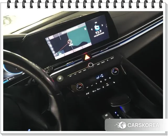 Hyundai Avante Hybrid (CN7) 2020 Жемчужный цвет из Кореи, фото 4