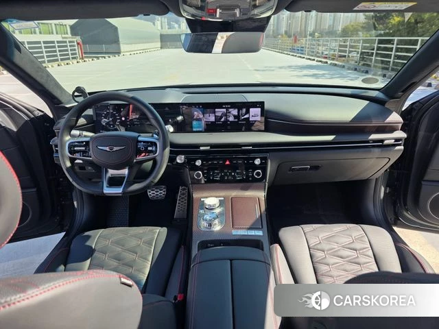 Genesis G80 (RG3) 2024 Темно-зеленый из Кореи, фото 4