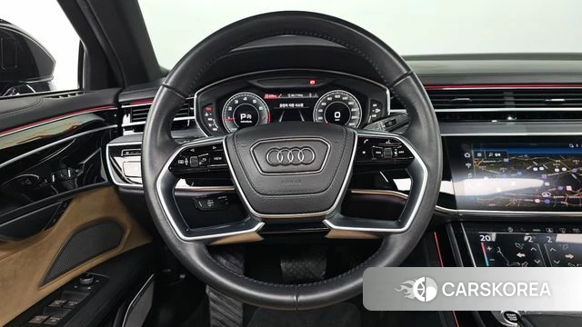 Audi A8 (D5) 2021 Черный из Кореи, фото 4