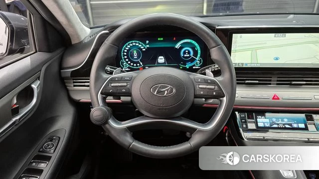 Hyundai The New Grandeur IG Hybrid 2022 Серый из Кореи, фото 4