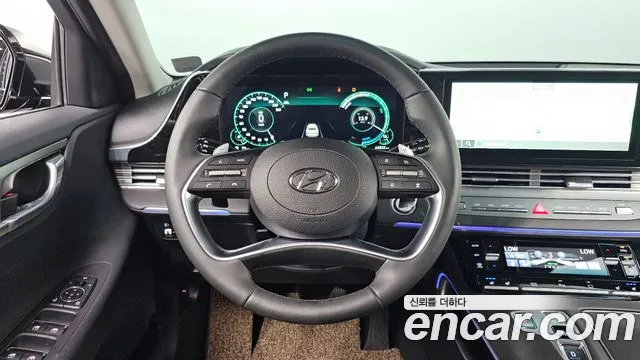 Hyundai The New Grandeur IG Hybrid 2021 Черный из Кореи, фото 4