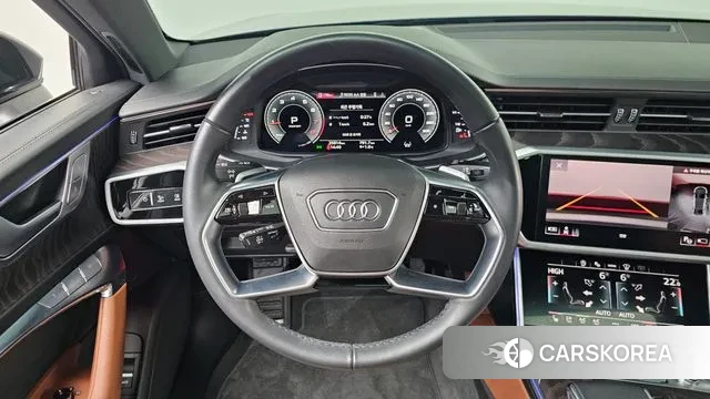 Audi A6 (C8) 2022 Черный из Кореи, фото 4