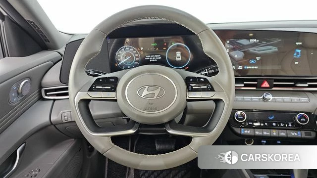 Hyundai The New Avante Hybrid (CN7) 2025 Белый из Кореи, фото 4