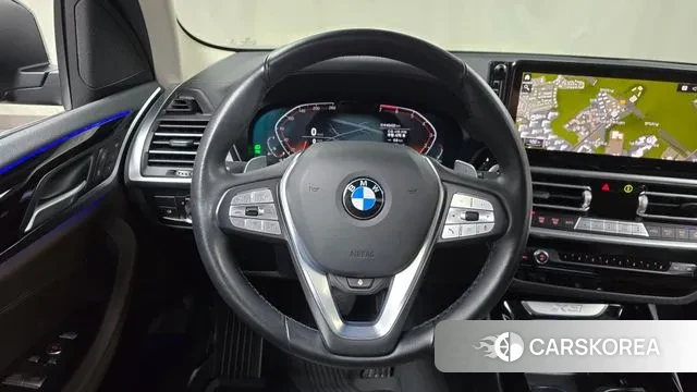 BMW X3 (G01) 2022 Черный из Кореи, фото 4