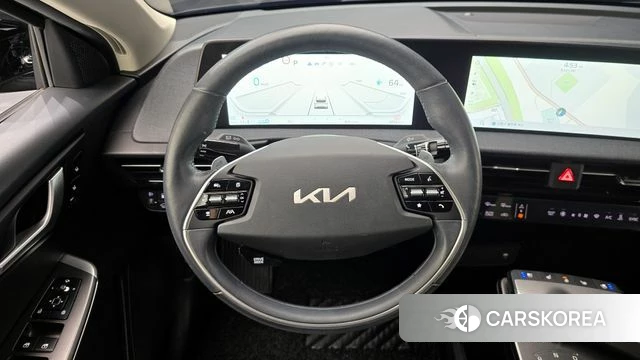 Kia EV6 2022 Серый из Кореи, фото 4