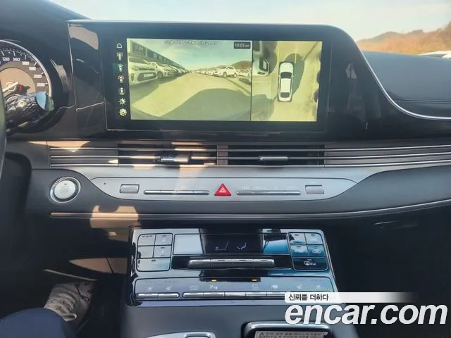 Hyundai The New Grandeur IG Hybrid 2020 Темно-зеленый из Кореи, фото 4