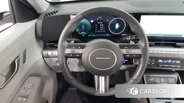 Hyundai Kona Hybrid (SX2) 2023 Белый из Кореи, фото 4