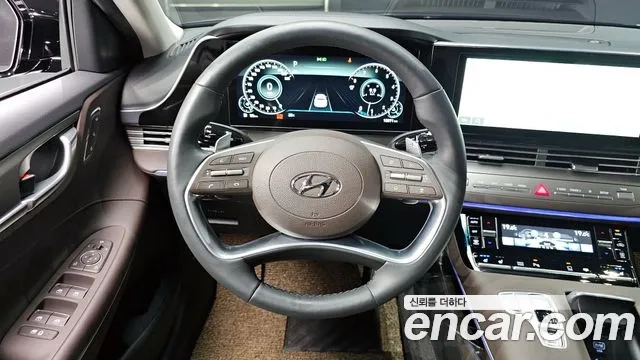 Hyundai The New Grandeur IG 2021 Черный из Кореи, фото 4