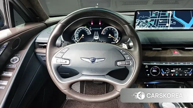 Genesis G80 (RG3) 2021 Синий из Кореи, фото 4