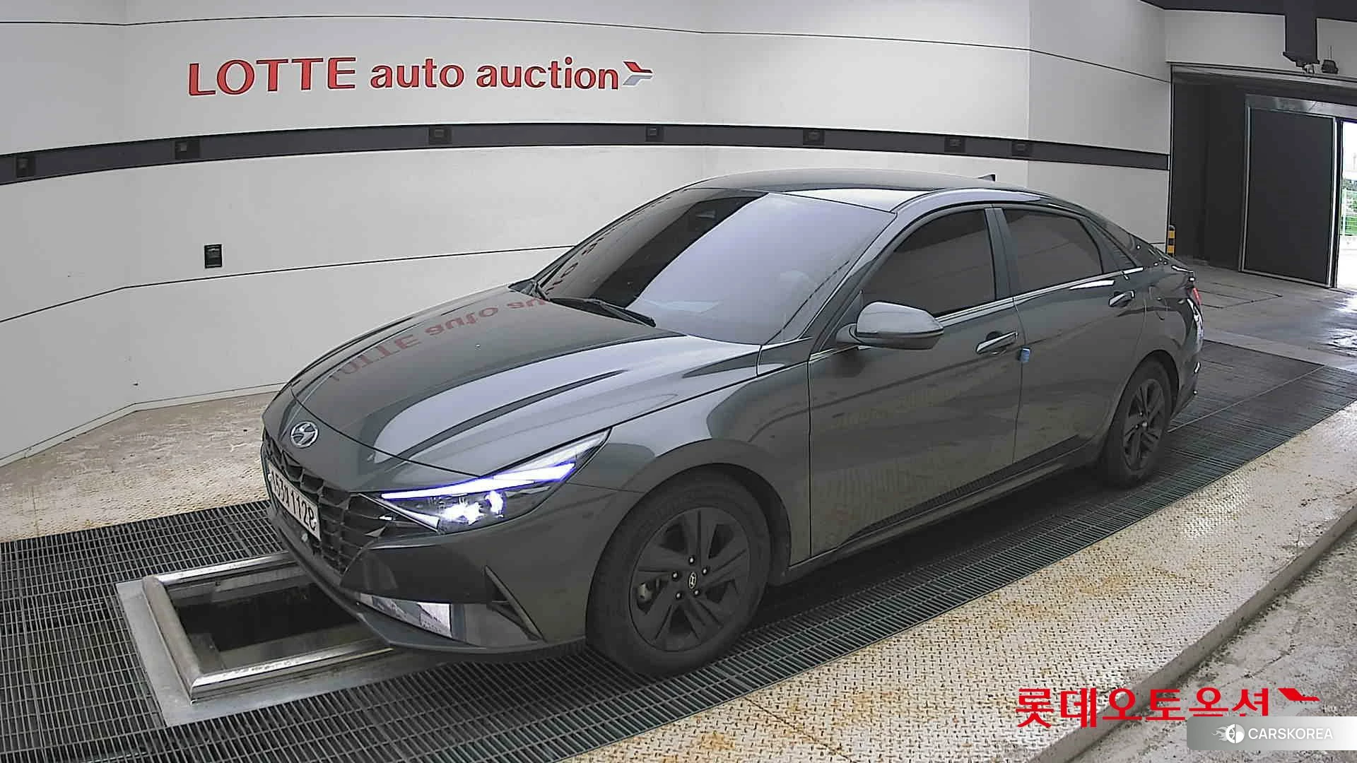 Hyundai Avante Hybrid 2021 Amazon Gray из Кореи, фото 4