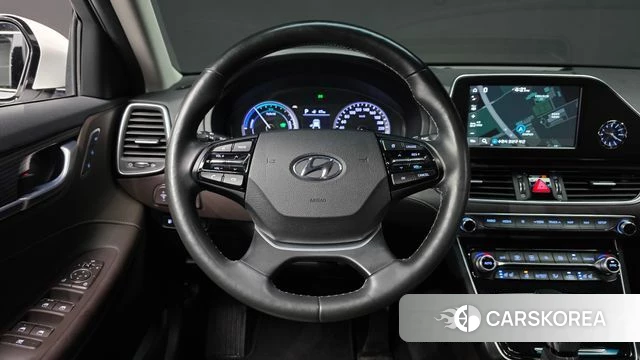 Hyundai Grandeur IG Hybrid 2019 Белый из Кореи, фото 4