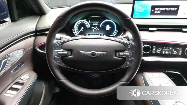 Genesis GV70 2021 Синий из Кореи, фото 4