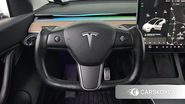 Tesla Model Y 2021 Белый из Кореи, фото 4