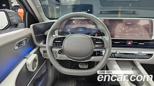 Hyundai Ionic 6 2023 Темно-зеленый из Кореи, фото 4