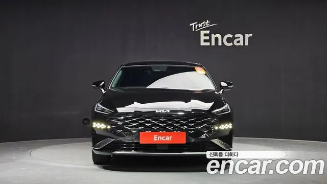 Kia K8 Hybrid 2021 Черный из Кореи, фото 4