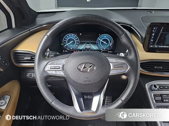 Hyundai The New Santa Fe 2023 Белый из Кореи, фото 4