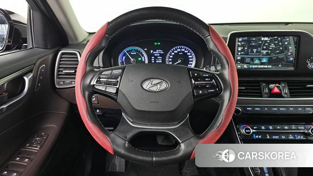 Hyundai Grandeur IG Hybrid 2019 Черный из Кореи, фото 4