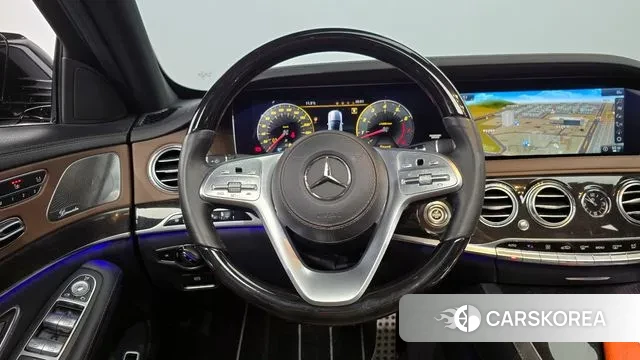 Mercedes-Benz S-Class W222 2018 Черный из Кореи, фото 4