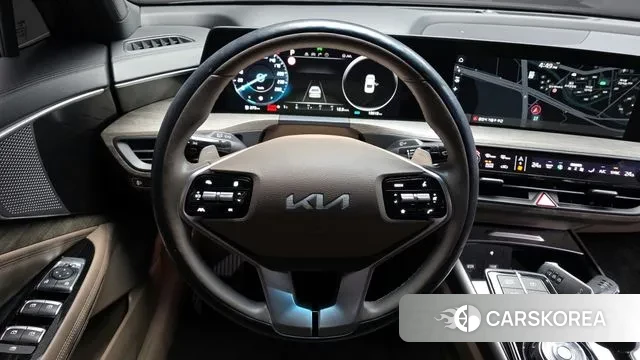 Kia K8 Hybrid 2021 Черный из Кореи, фото 4