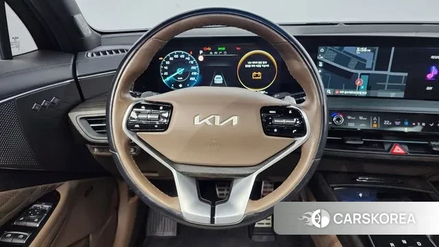 Kia K8 Hybrid 2021 Черный из Кореи, фото 4