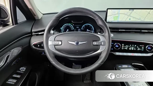 Genesis GV70 2024 Синий из Кореи, фото 4