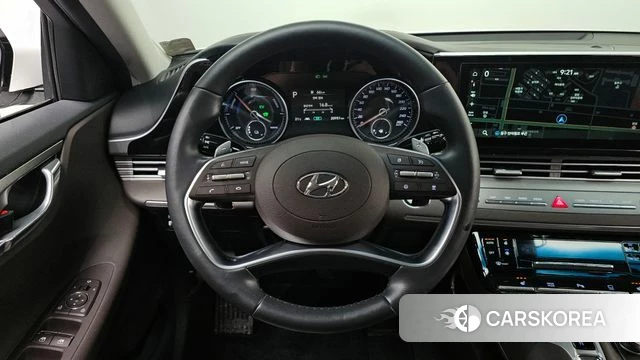 Hyundai The New Grandeur IG Hybrid 2021 Белый из Кореи, фото 4