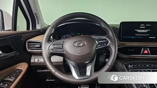 Hyundai The New Santa Fe 2021 Белый из Кореи, фото 4