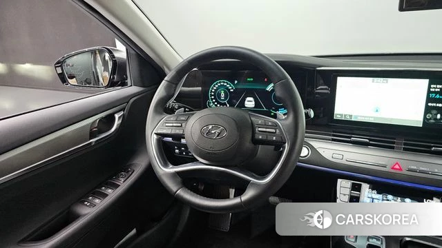 Hyundai The New Grandeur IG Hybrid 2021 Черный из Кореи, фото 4