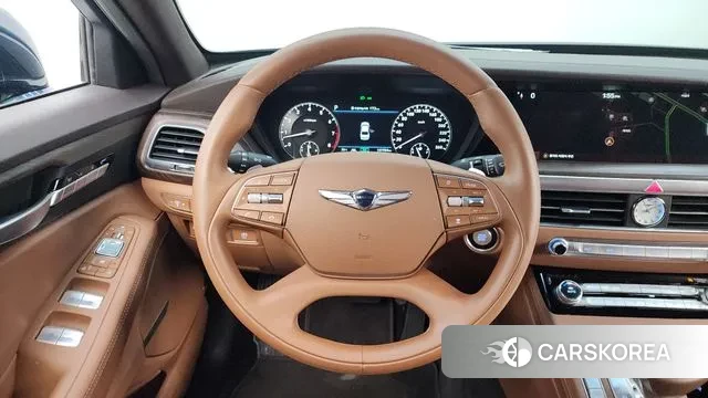 Genesis G90 2021 Синий из Кореи, фото 4