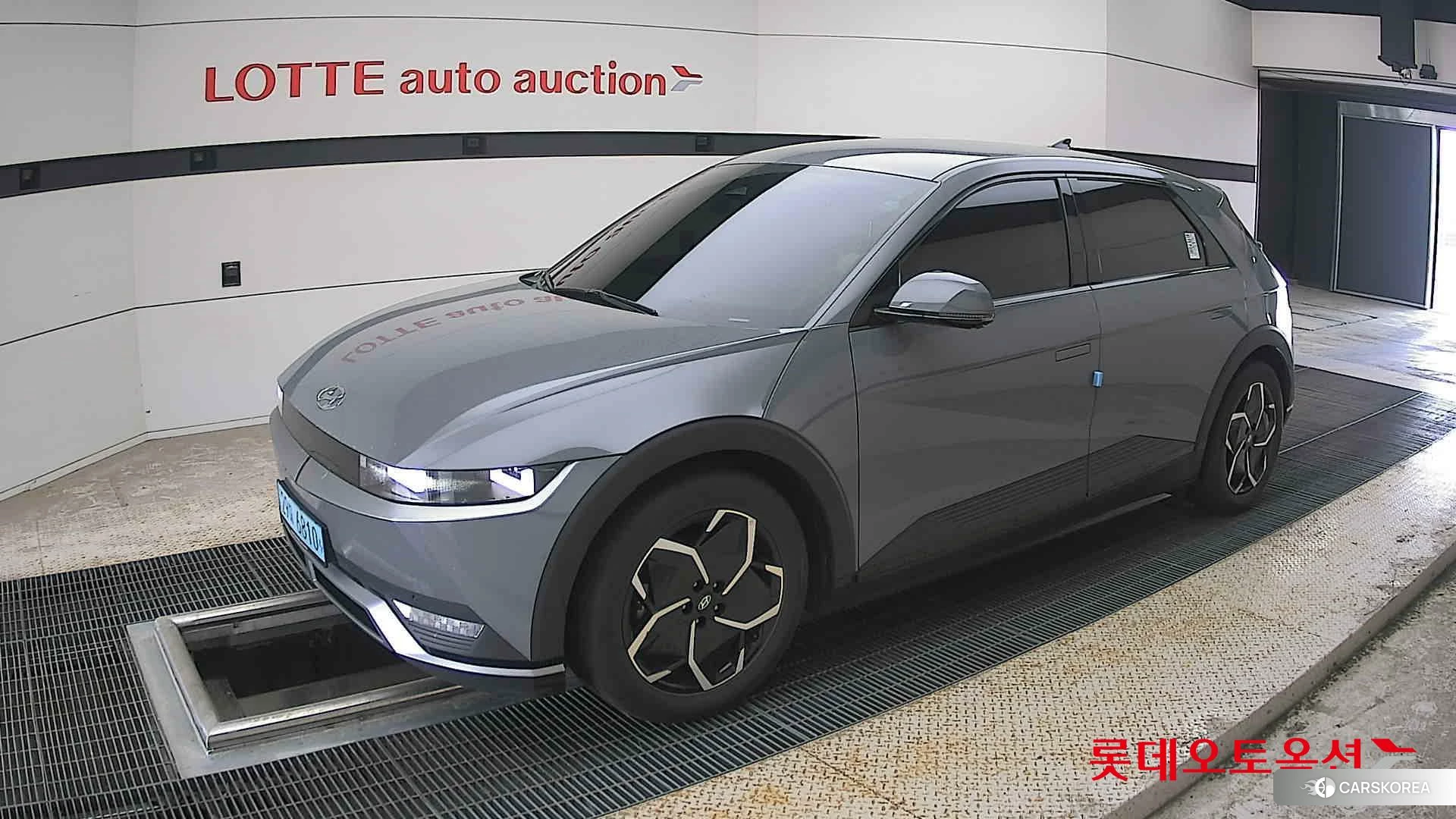 Hyundai IONIQ 5 2022 Galactic Grey Metallic из Кореи, фото 4