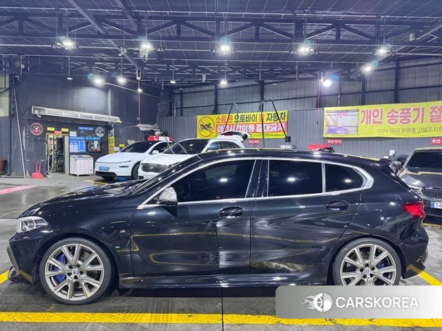 BMW 1 Series (F40) 2022 Черный из Кореи, фото 4