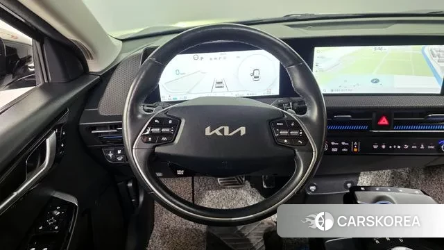 Kia EV6 2021 Синий из Кореи, фото 4